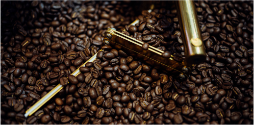 V for coffee refinement
