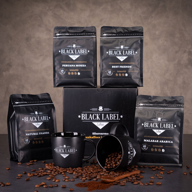 Säurearme Spitzenkaffees Probierset